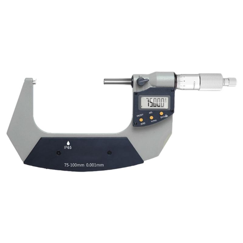 External Micrometer,0-25-50-75-100mm External Micrometer Outside Micrometer Micro Meter Mechanical Micrometers
