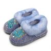 Fashion Smile PoP Fuzzy Boys Girls Indoor House Slippers Winter Warm Cute Kids Baby Shoes Outdoor Lightweight Non-Slip Home Socks Shoes