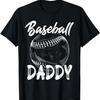 Baseball Daddy For Men Baseball Family Matching Players Team T-Shirt