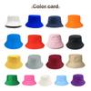 Custom Logo Floppy Hat Cotton Blend, Holiday Gift Embroidered Bucket Sun Hat Festival