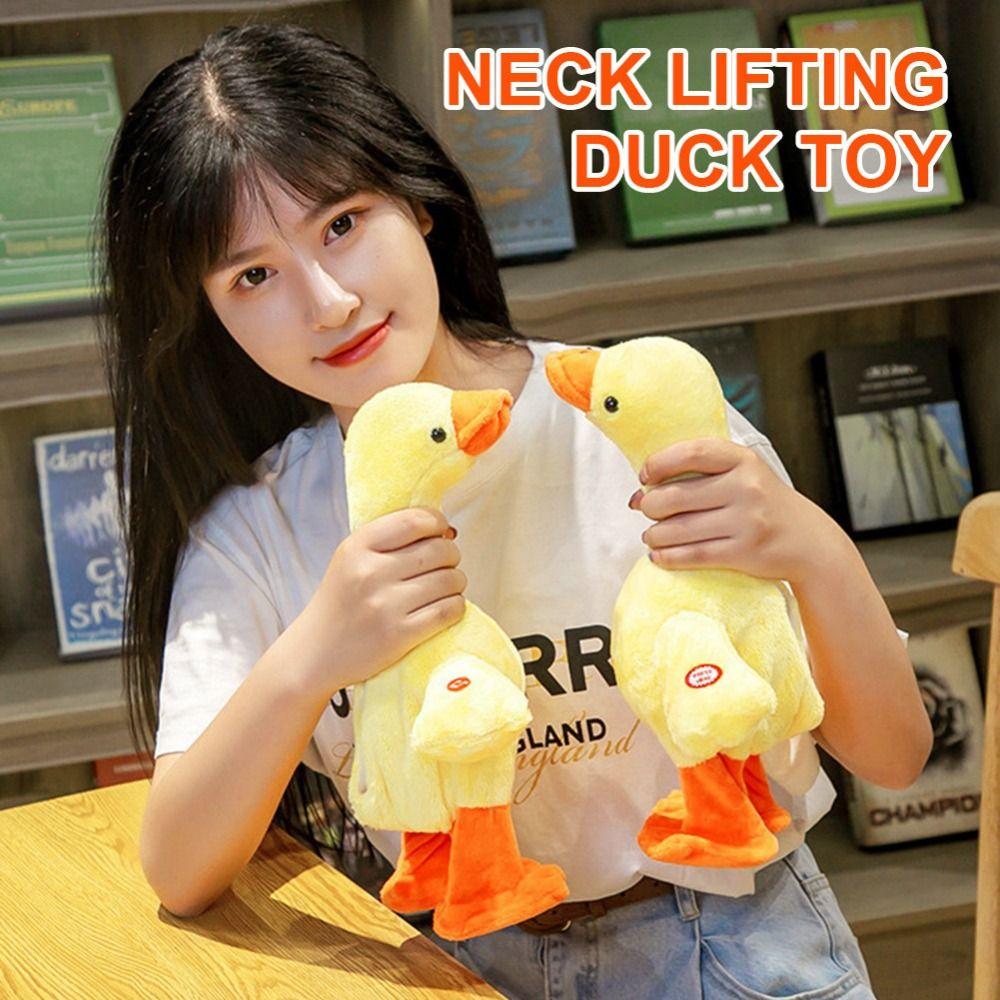 Multifunctional Talking Duck Toy 138 Music Singing Duck Baby Toy Walking Plush Duck  Baby Toys