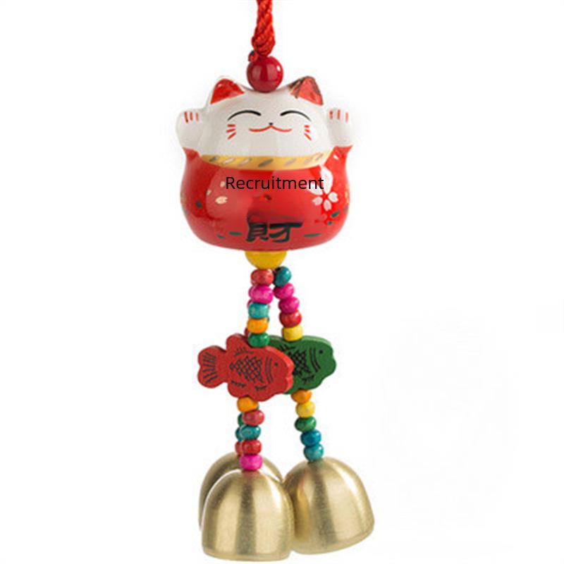 Cat Bell Car Pendant Ornament – Safe Interior Decoration for Entry and Exit
