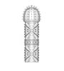 Opakovaně použitelné kondomy Extend Crystal Transparent Penis Sleeve G bodové stimulace