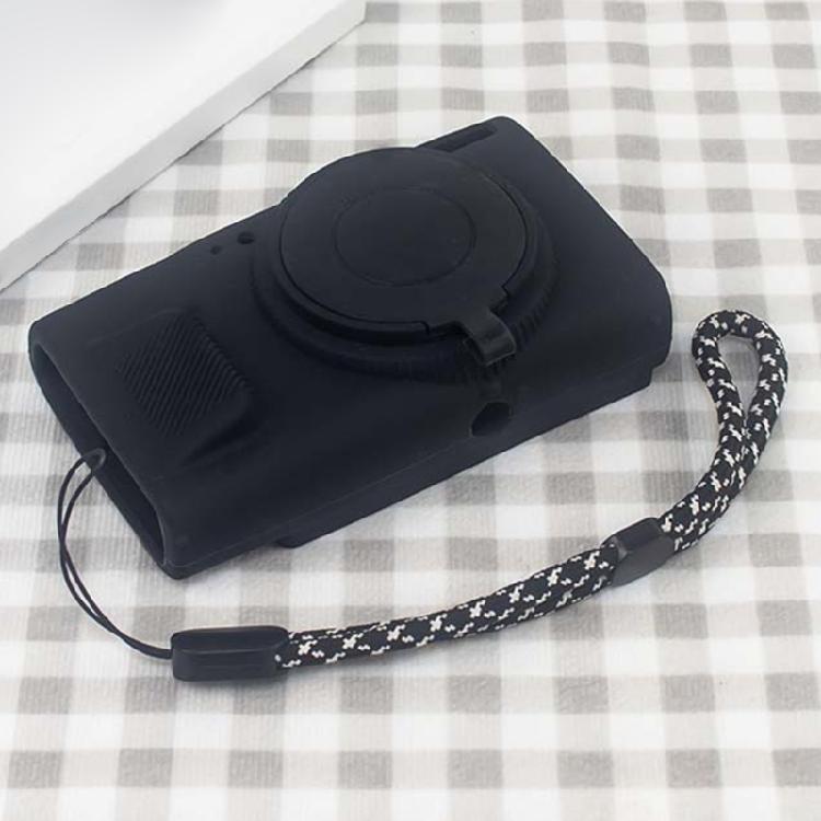 Camera Cover with Included Wrist Lanyard & Soft Silicone Construction for 360/IXY650, Leaving Lens, Screen, & Controls Available