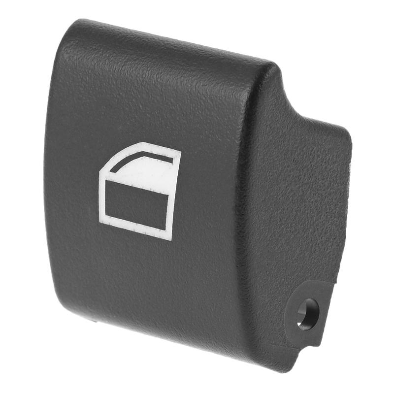 1Pc Black Window Adjustment Switch Button Cover 61318381514 Car Interior Window Switch Button For BMW 3 SeriesE46 1997-2000