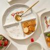 Creative Cute Cartoon Ceramic Plates Household Breakfast Fruits Yogurt Salad Bowls Delicious Dishes Deep Plate Unique Tableware