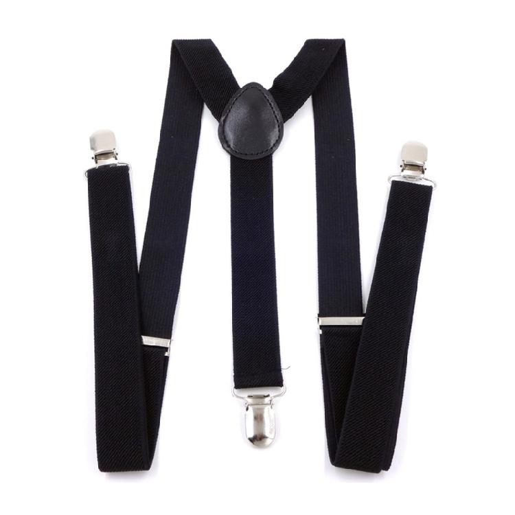 Adult Unisex Clip-On Suspenders Elastic Y Shape Adjustable Adult Suspenders