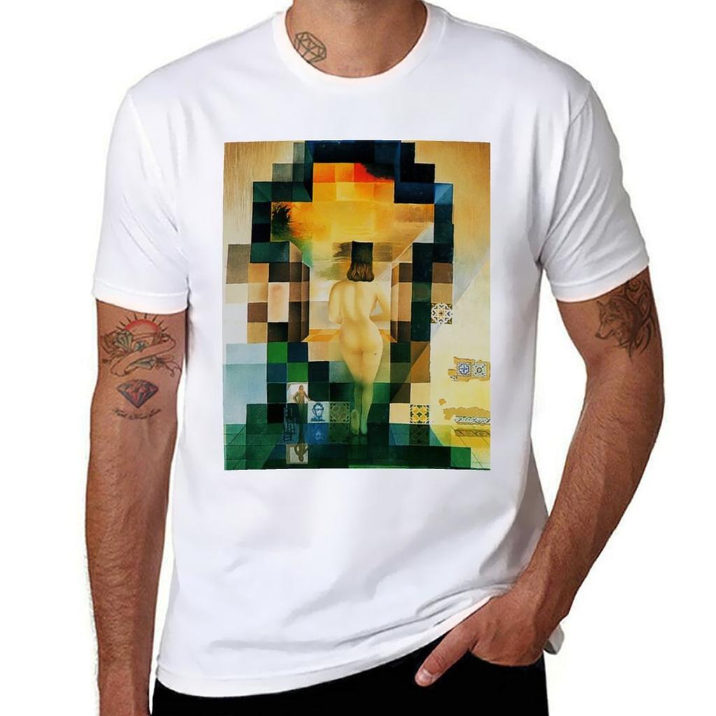 Lincoln In Dalivision By Salvador Dalí Tshirt Cotton Tshirt 100 Tshirt