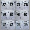 Rugby Jersey Oakland Raiders Retro Style Embroidered Football Uniform Men Women