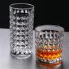 10.3oz/11.4oz High End Wine Glasses Cocktail Glass Diamond Glass Cup Transparent Whiskey Glass Bar Water Bottle Party Brandy Cup