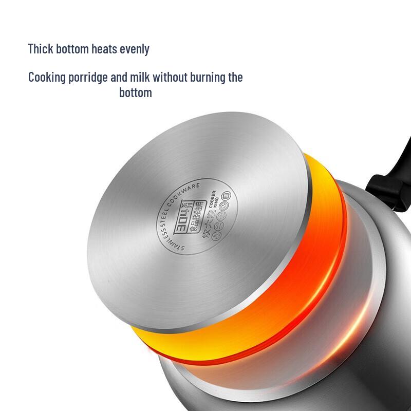 Shenmo Chuidahuang 304 Stainless Steel Soup Pot 16cm