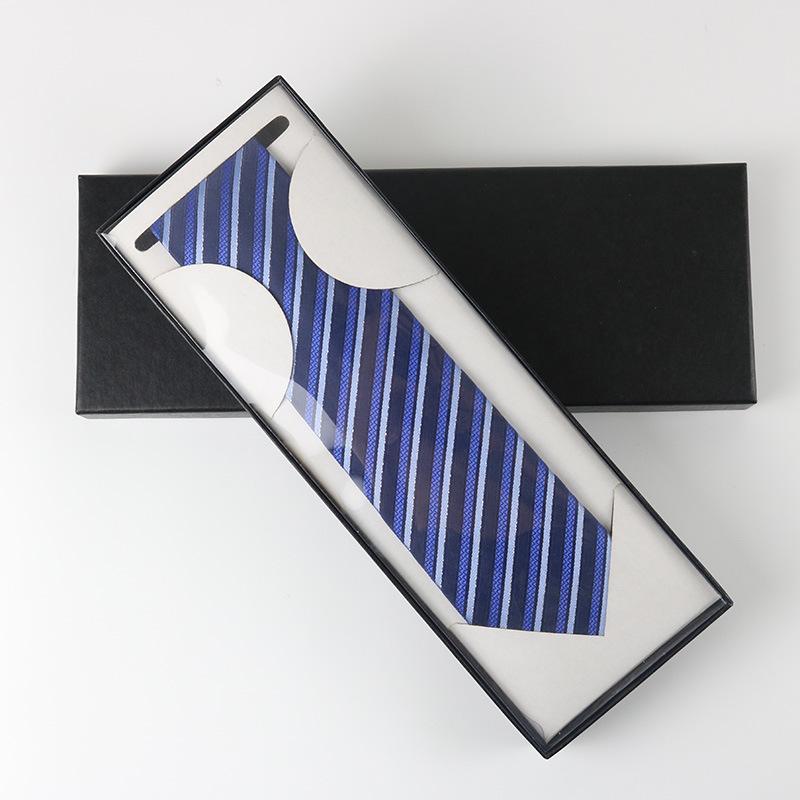 Black Long Box, Tie Box, Gift Box, Packaging Box, Tie Carton.