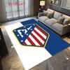 Atltico Madrid Team Crest Logo Carpet Suitable For All Seasons Living Room And Bedroom Mats Bathroom Mat Dormitory Decoration Room