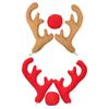 Auto Christmas Reindeer Antlers Ornaments Festive Atmosphere Car Decor Stylish Christmas Elk Antler Kit Auto Accessories