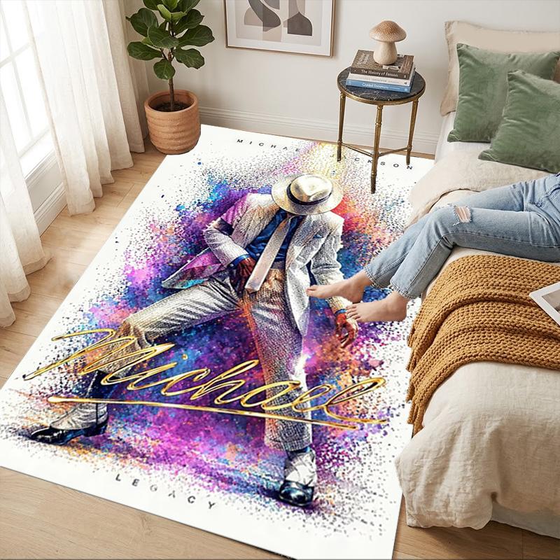 Michael Dance Living Room Nonslip Area Rug Soft Carpet For Bedroom Gameoom Playroom Sofa Office Home Decor Doormat