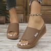Large size wedge slippers women's summer new light sandals women's sandals women's