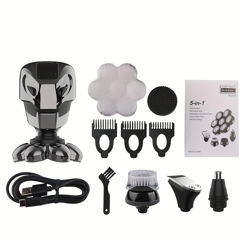 1pc  facial shaver - an electric shaver/shaver suitable for bald, facial, and body conditions.