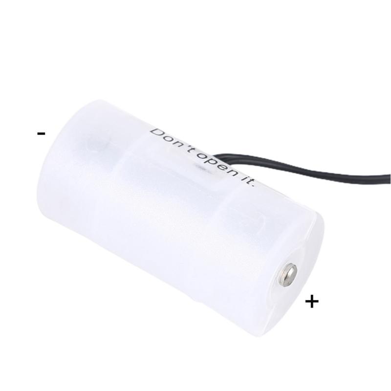 Universal 1m USB to 1.5V 3V 4.5V 6V 12V 24V LR14 C Size Dummy Battery Power Cable for Radio LED Light Fan Toy and more