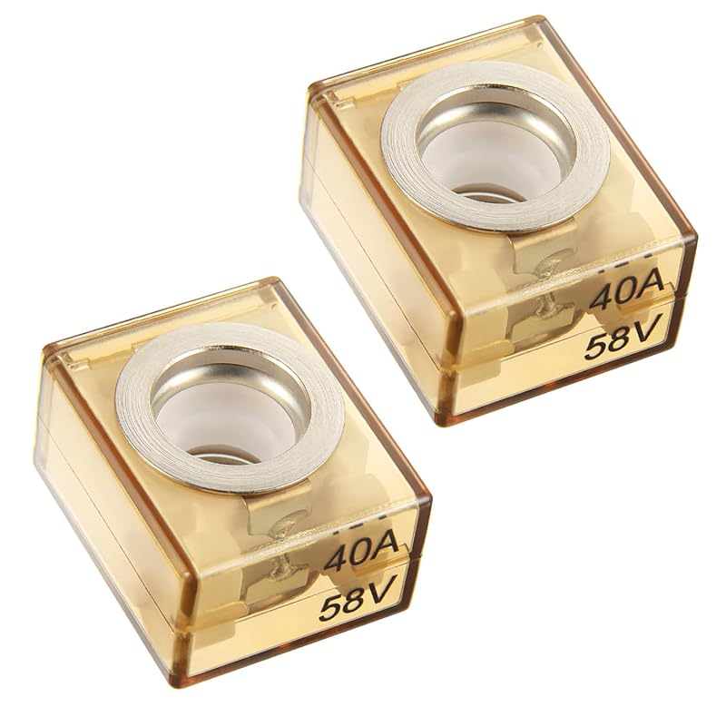 BOJACK Terminal Fuse 300A Marine Rated Battery Fuse (MRBF) 58V DC Max IP66 Waterproof for The Circuit Protection of Automobiles RVs Cranes Ships