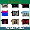 3d Cross-border Game New Product Skibidi Toilet Cute Student Card Wallet Coin Purse Small Bag