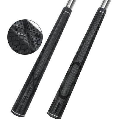 Hexagonal Golf Club Replacement Grip - Anti-Slip Textured Rubber Design for Putting Practice & Swing Stability (Universal Fit & Ergonomic)