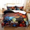 3D Digital Printing Bedding Four-Piece Set Three-Piece Set Warcraft Bed Sheet Quilt Pillow