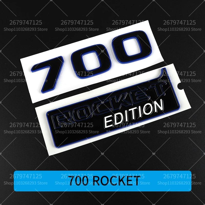 3D Color Block 800 900 700 Nameplate Badge Emblem Car Trunk Sticker for Mercedes Benz Brabus AMG W463 W464 G500 G63 Accessories