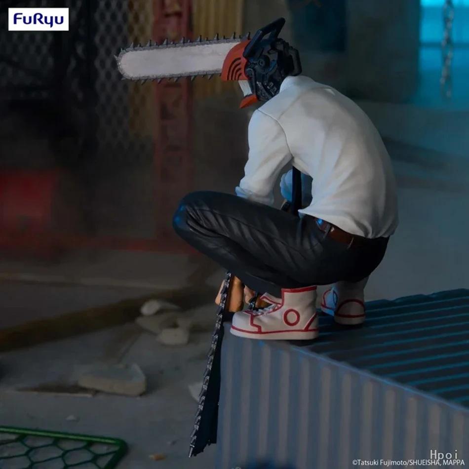 Chainsaw Man Denji 19cm Anime Action Figure Adult Collectible Model Doll Toy Power Figure Denji Figurine