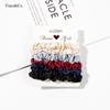 6 Pcs Fashion Simple Satin Wrinkled Headbands For Women Girls Party  Hair Accessories