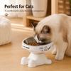 2026 Shaped Elevated Pet Feeding Bowl, Cute Pattern Dopamine Color Pet Food Bowl, Dog And Cat Water And Food Bowl, Neck Protection Anti-Slip Pet Bowl