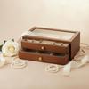 Multi Layer Jewelry Box Luxury Style Wooden Basic Container Design Storage for Women, Bride,