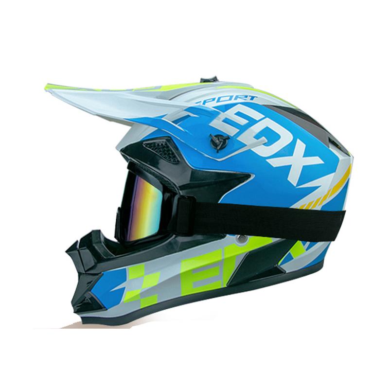 VGV Motocross Safety Helmet Unisex DOT ABS Certified for Men Women Bicycle Downhill ATV Motorcycle Head Protection All Seasons