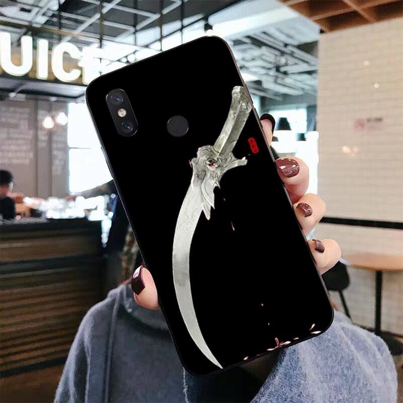 YNDFCNB Aesthetic Chinese style Tian Guan Ci Fu Phone Case for Xiaomi mi 8 9 10 lite pro SE 5 6 X max2 3 mix2 F1