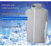 Summer Cooling Couple's Clothing: Lightweight, Air-Conditioned Skin-Friendly Jackets and Vests for Men and Women - Trendy Korean Style.