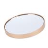 30x Magnifying Vanity Mirror Glass Non Slip Waterproofing Suction Cup 8.8cm Magnified Makeup Mirror for Home Travel