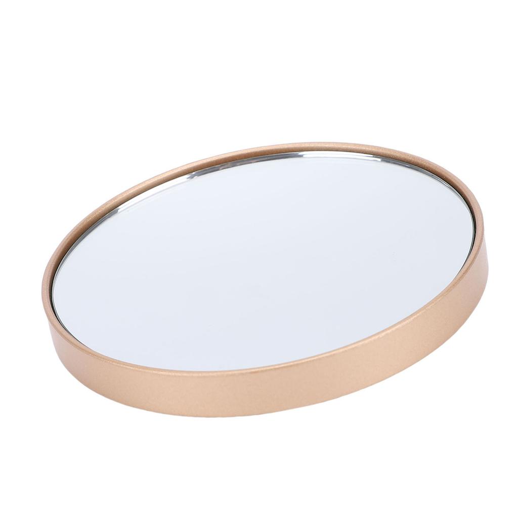 30x Magnifying Vanity Mirror Glass Non Slip Waterproofing Suction Cup 8.8cm Magnified Makeup Mirror for Home Travel