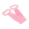 Silicone Bath Body Brush Tough Strong Tensile Strength Hangable Back Cleaning Bath Strap