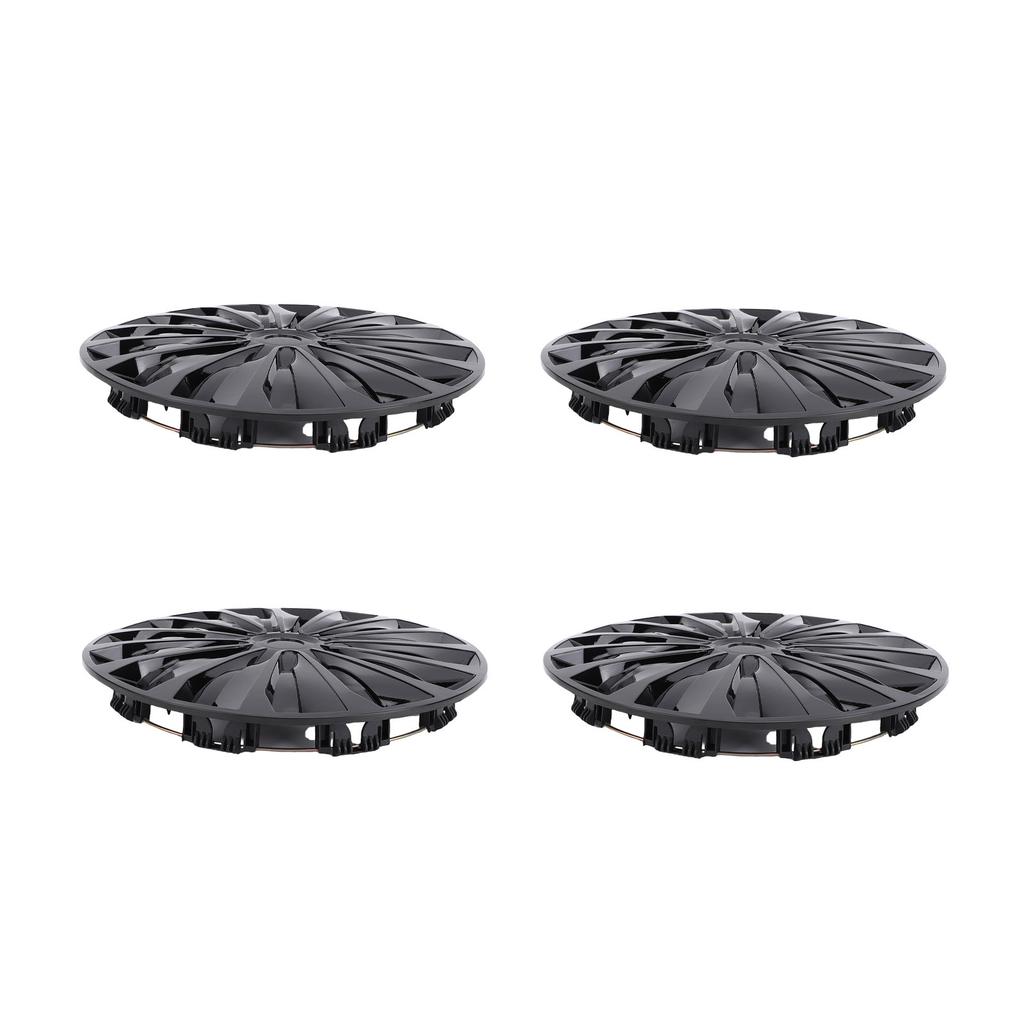 4 szt. 15-calowe Kołpaki Kół Pełne Stylowy Wygląd Dopasowanie do Felgi R15 dla Większości Samochodów Ciężarówek SUV