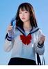Japanese JK Uniform Set: White Three-Striped Skirt & Short-Sleeve Top, Summer Mid-Length, Classic School Style, Plus Size Available.
