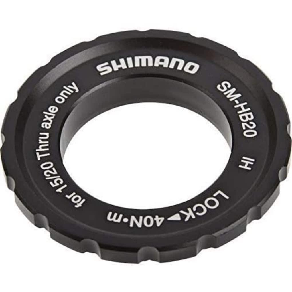 

Shimano DEORE Lock Ring for Hubs Y24698030 E-Thru (15mm/20mm) чёрный