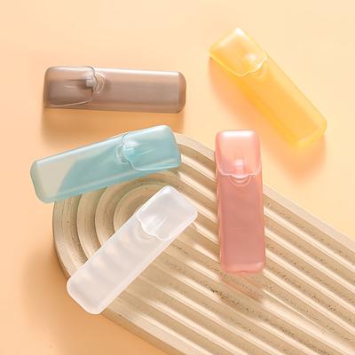 Mini Aufbewahrungsbox Reise Tragbar Transparent Zahnstocher Wattestäbchen Box Für Outdoor Reise Küche Restaurant Zubehör