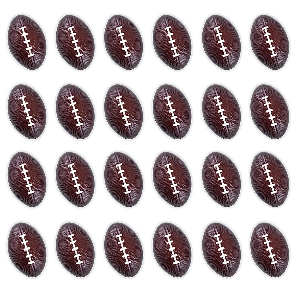 4Pcs Squeeze Ball Toys Sports Theme Kids Birthday Party Favors Goodie Pinata Filler Anti Stress Soccer Basketball Rugby Gifts
