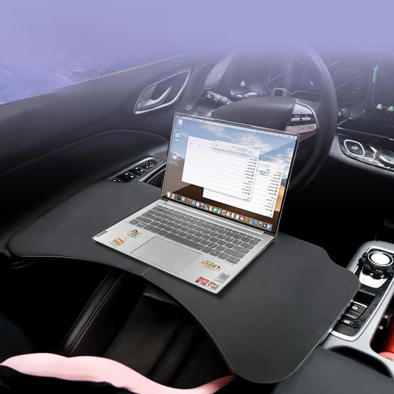Car Tray Table Folding Auto Driver Pessenger Seat Laptop Desk Drinks For Interior Accessories Foldable Tray Food Cup Holder
