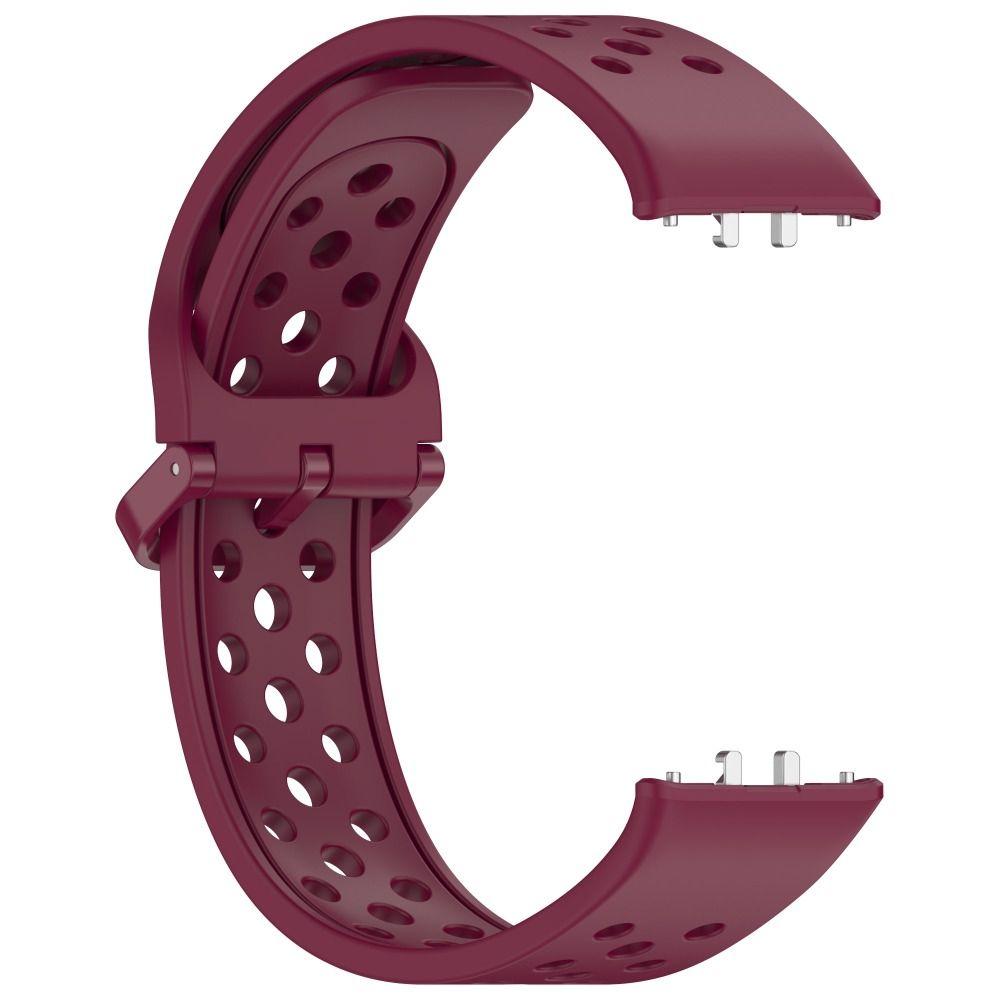 Prodyšný silikonový řemínek k hodinkám náhradní měkký náramek na hodinky pro Samsung Galaxy Fit3