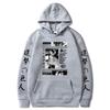Anime Attack On Titan Levi Ackerman Print Hooded Men Women Classic Hoodies Oversized Sweatshirt Harajuku Unisex