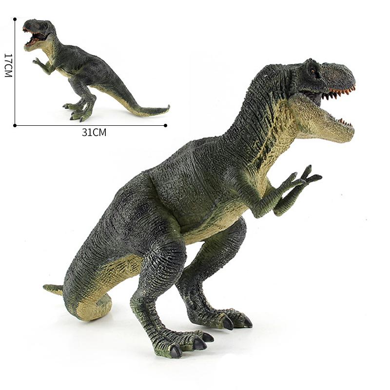 Prehistoric Jurassic Dinosaurs World Tyrannosaurus Styracosaurus Animal Figurines Large Model Action Boys Kid Toys Gift Children