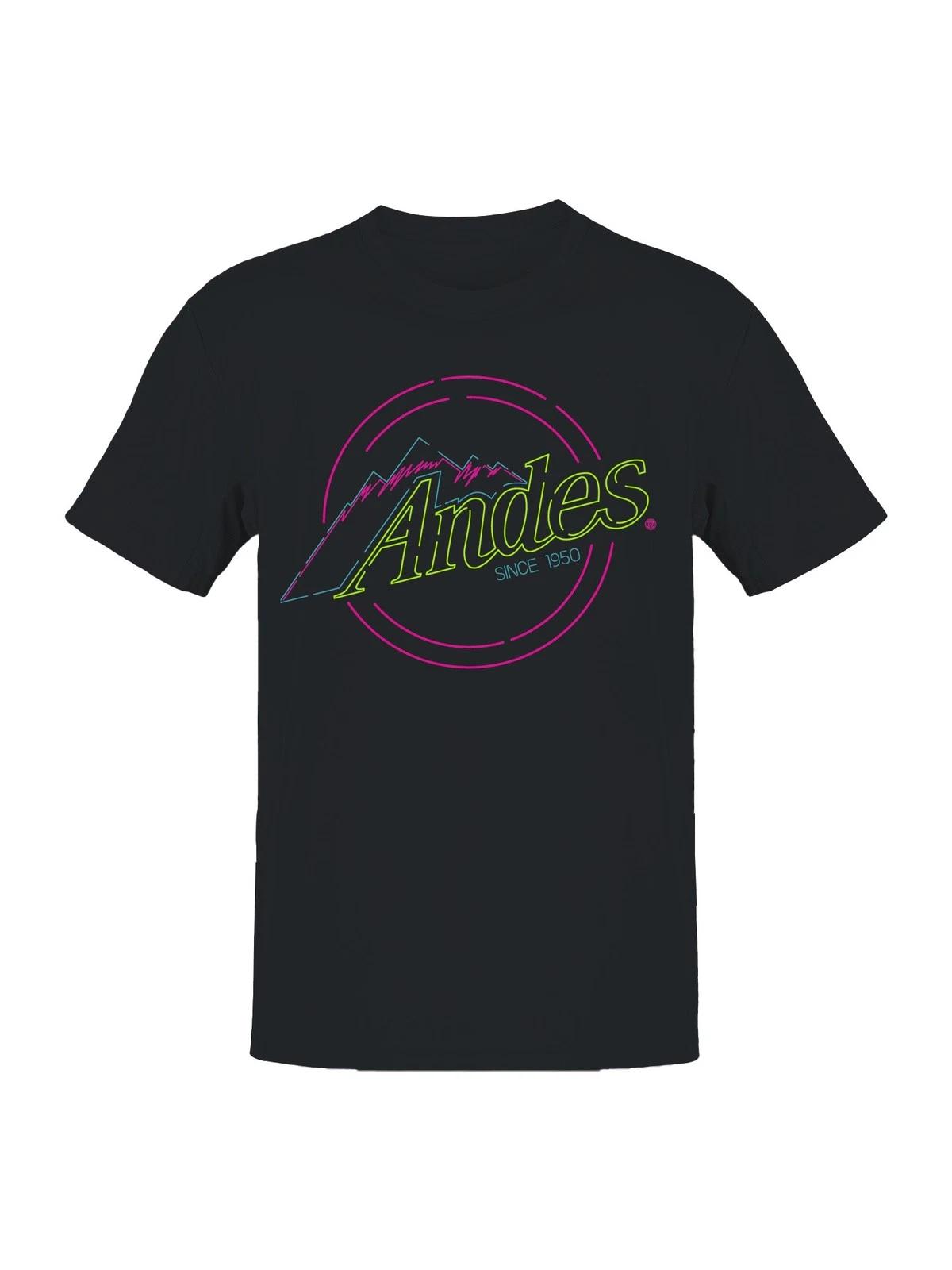Andes Mint Retro Andes Neon Sign Men s T-shirt M