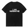 Ich bin Hardstyle Hardcore Tanzmusik T-Shirt Unisex DJ Techno Club Party EDM Baumwolle Kurzarm Hemden Sommer T-Shirt