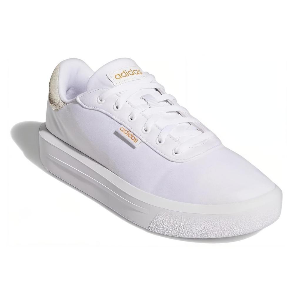 adidas Gerichtsplattform Cln 'Weißgold Metallic' Damen GZ1689