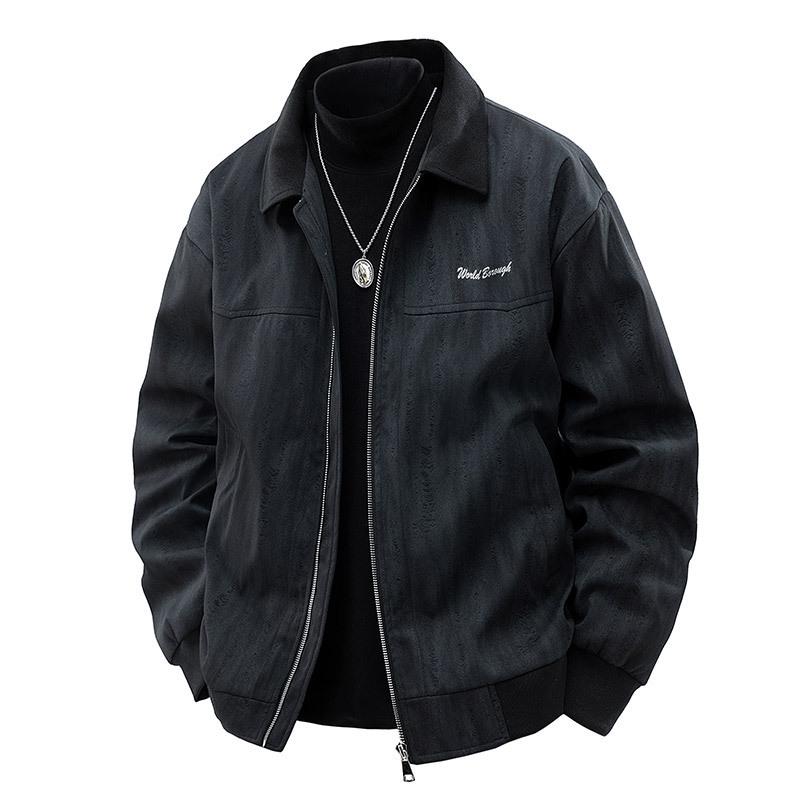 Мужская куртка тай-дай - Весна/Осень 2025, Большой размер, Свободный крой, Модная и бунтарская рабочая одежда. 3XL